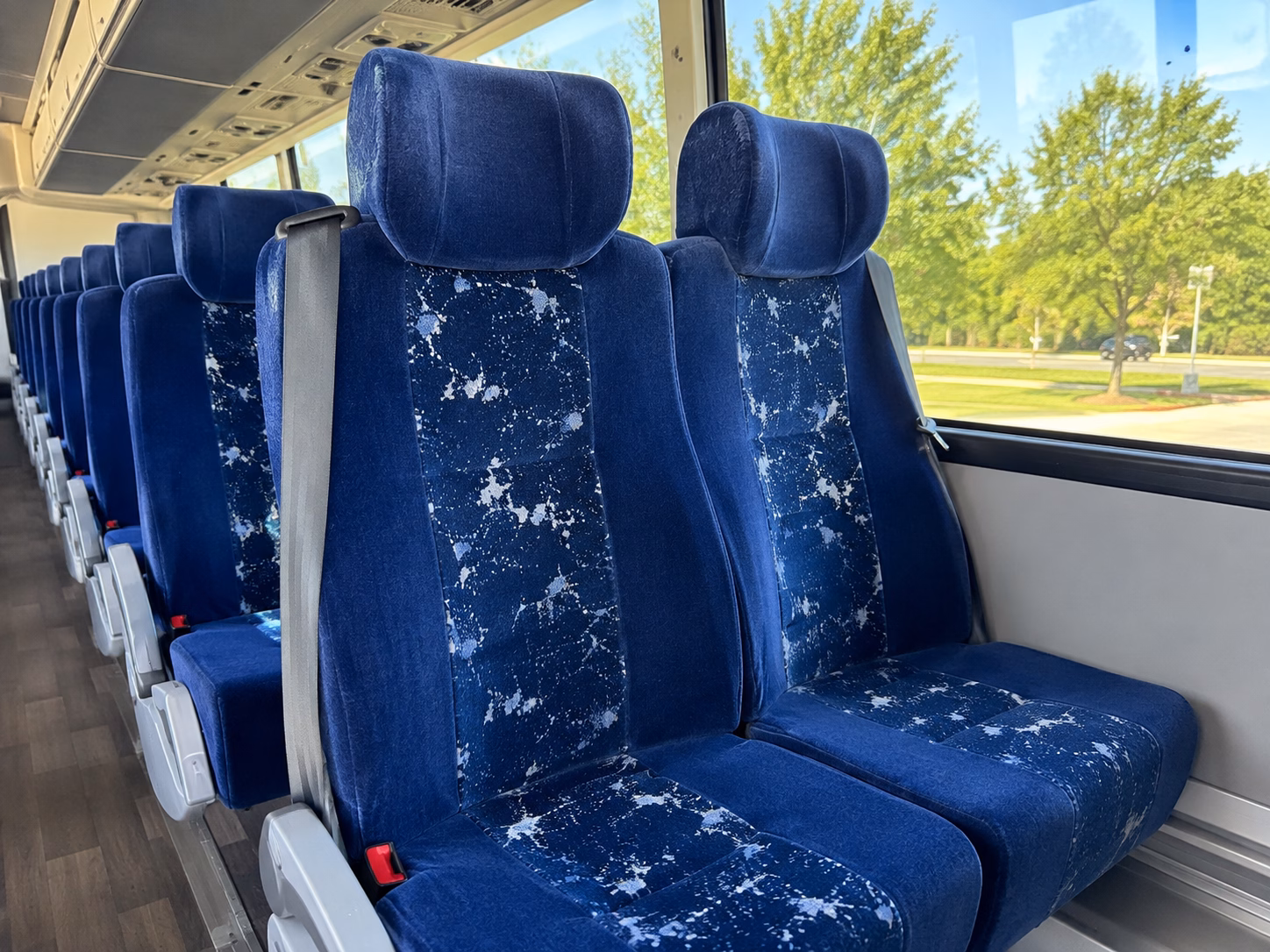 fayetteville charter bus services inside