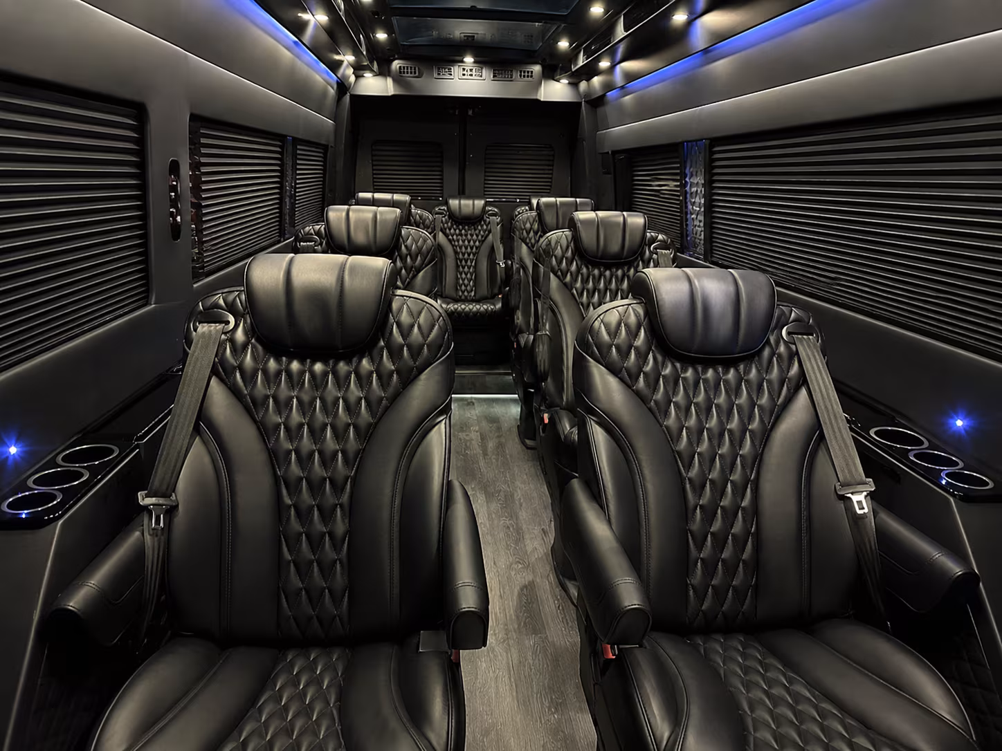 fayetteville private event transportation onboard seating
