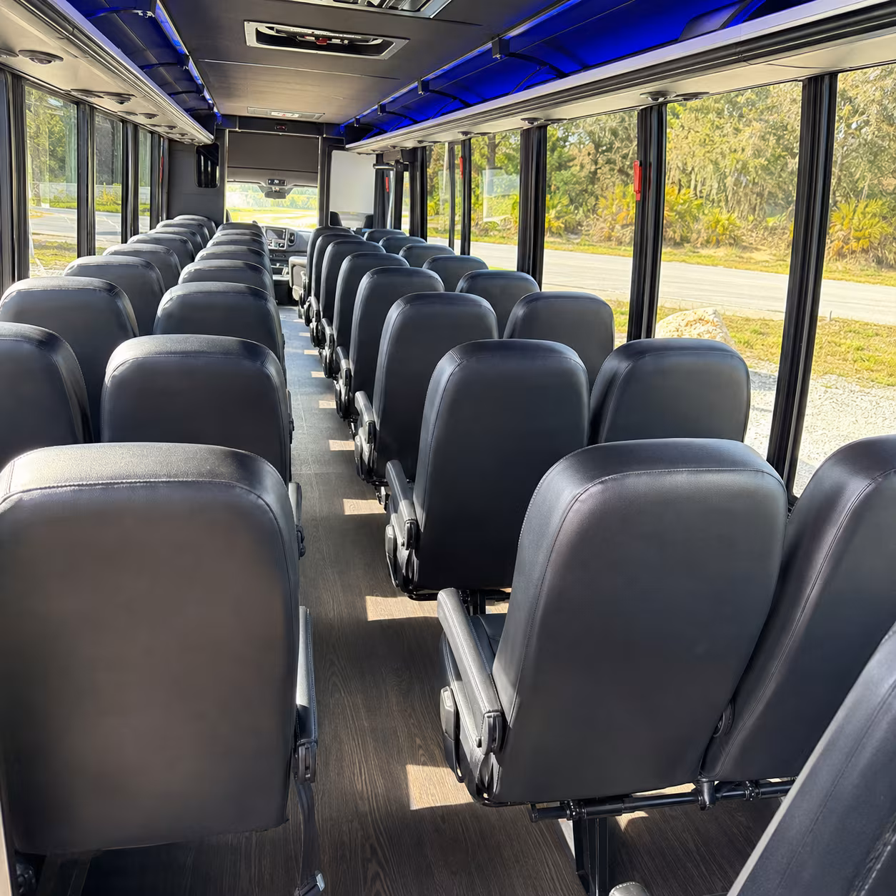 minibuses built for barn venues and ozark country roads